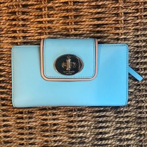 Kate spade blue wallet